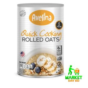 Avelina Quick Cooking Rolled Oats 510g – Instant Oats for a Quick, Healthy Breakfast