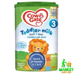 Cow and Gate 3 Follow-on Milk For Toddlers 800gm – High-quality formula for toddlers from 12+ months, made in the UK.