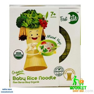 First Bite Organic Baby Noodles with Mixed Vegetables – 180g, Healthy Baby Food for 7+ Months in Bangladesh