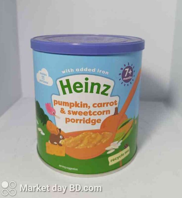 Heinz Pumpkin Carrot & Sweetcorn Porridge 7+ Months 200gm