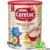 Nestlé Cerelac Infant Cereals with Milk (Mixed Fruit & Wheat) – 1kg – Nutritious Baby Food for 6 Months+