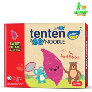 TenTen Baby Noodle Sweet Potato – 150gm, nutritious noodles with sweet potato for babies aged 7 months and above.