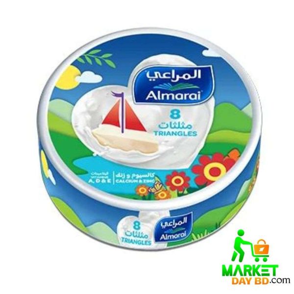 Almarai Cheese 8 Triangles – 120gm | Soft, Creamy Cheese for Snacks and Sandwiches