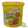 Biskitop Cheese Cream Sandwich Biscuits 400gm – Savory and Creamy Snack