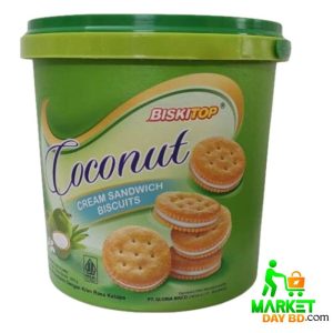 Biskitop Coconut Cream Sandwich Cheese 400gm – Tasty Indonesian Snack