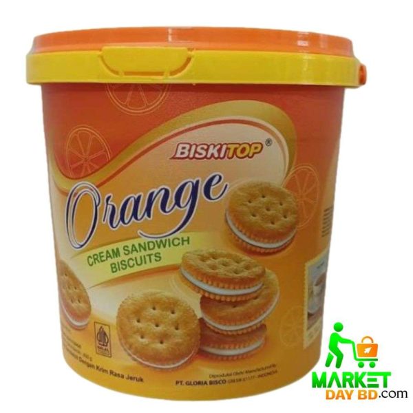 Biskitop Orange Cream Sandwich Cheese 400gm – Tasty Indonesian Snack