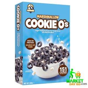 Inventure Marshmallow Cookie O’s Cereal – 300gm | Sweet and Crunchy Breakfast in Bangladesh