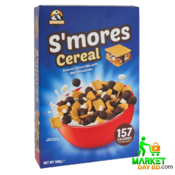 Inventure S'mores Cereal with Mixed Marshmallow 300gm – Sweet Breakfast Treat