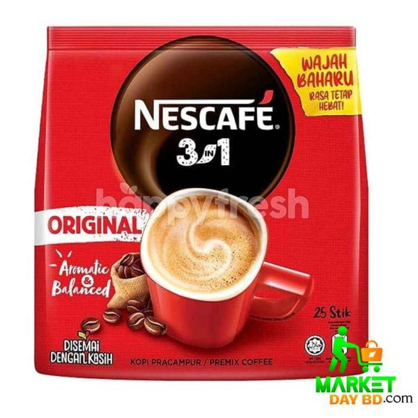 Nescafé 3 in 1 Original Coffee Stick Pack 450g - Instant Coffee (Malaysia)