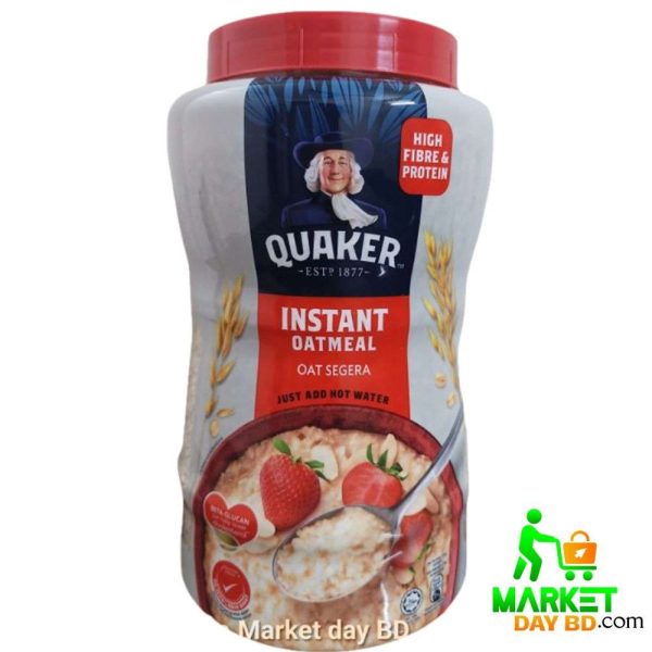 Quaker Instant Oatmeal 1kg – Healthy Breakfast Choice for Busy Mornings