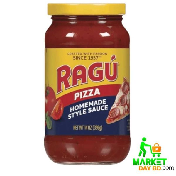 Ragu Pizza Sauce 396g – Authentic Italian-Style Tomato Sauce in a Convenient Jar