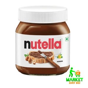 Nutella Hazelnut Spread with Cocoa 350gm jar, a creamy chocolate spread, now available at Market Day BD.