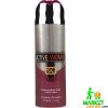 Active Woman Deodorant Body Spray – 200ml (UAE) with a floral and fruity fragrance for all-day freshness.