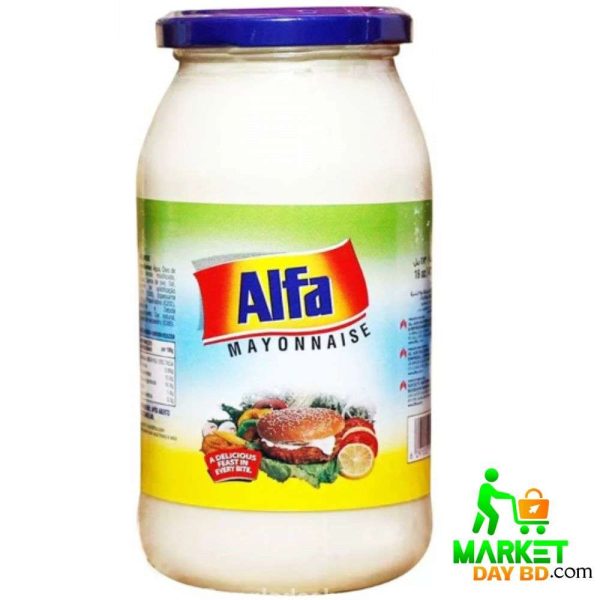 Alfa Mayonnaise 236ml – Rich and creamy mayonnaise, perfect for sandwiches, burgers, and salads.