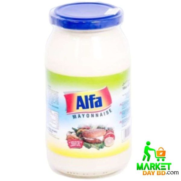 Alfa Mayonnaise 473ml – Rich, creamy, halal mayonnaise for family use, perfect for sandwiches, salads, and dips.