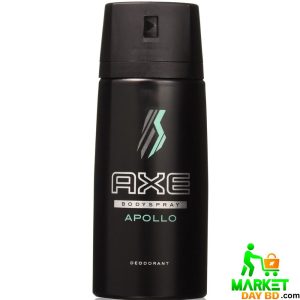 Axe Apollo Deodorant Bodyspray 150ml – Fresh Sage and Cedarwood Scent for Long-Lasting Confidence