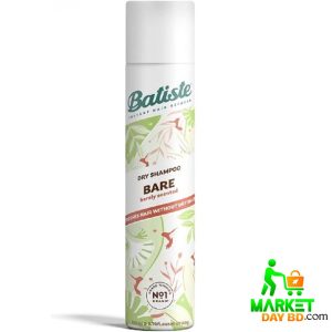 Batiste Dry Shampoo Bare Barely Scented 200ml – Subtle and fresh, perfect for a natural feel.