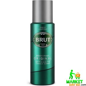 Brut Original Deodorant Body Spray 200ml – Classic Masculine Scent for Long-Lasting Freshness