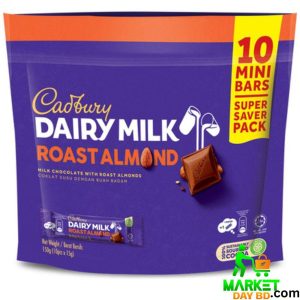 Cadbury Dairy Milk Roasted Almond Mini 150g – Bite-Sized Chocolate with Roasted Almonds