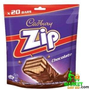 Cadbury Zip Chocolate Wafer Bar 160g – Crispy wafer coated in smooth Cadbury milk chocolate (Made in Malaysia).