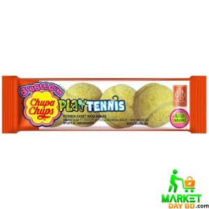 Chupa Chups Big Babol Gum Play Tennis 20g – Fruity Chewing Gum with Playful Tennis-Themed Packaging (Imported from Indonesia)