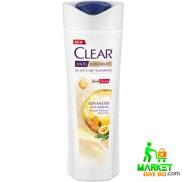 Clear Anti-Dandruff Anti-Hairfall Shampoo 300ml - Scalp Care & Hair Fall Treatment