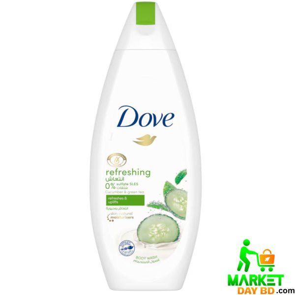 Dove Go Fresh Cucumber & Green Tea Scent Body Wash 200ml – Refreshing and Hydrating Formula