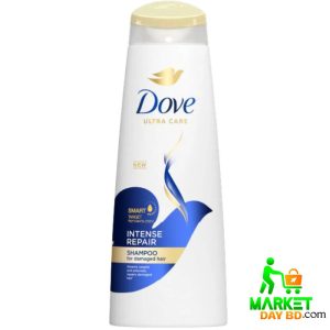 Dove Ultra Care Intense Repair Pump Shampoo 330ml – Repairs and strengthens damaged hair for a smooth, healthy look.