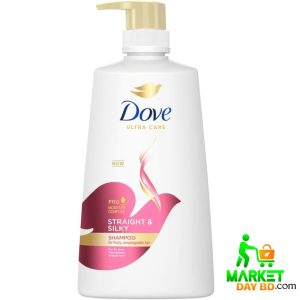 Dove Ultra Care Straight & Silky Pump Shampoo 680ml – For smooth, sleek, and manageable hair.