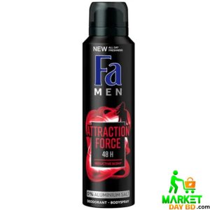 Fa Men Attraction Force Body Spray 200ml – Dynamic Masculine Fragrance for All-Day Freshness