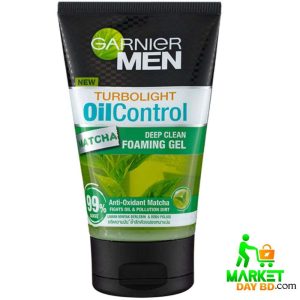 Garnier Men Face Wash Matcha Gel 100ml (Indonesia Edition)