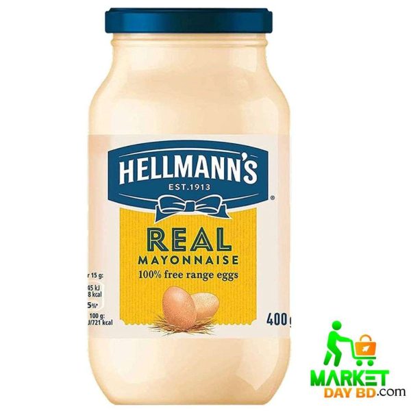 Hellmann's Mayo Jar 400g UK – Creamy Mayonnaise for All Meals