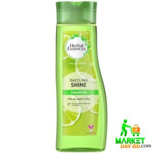 Herbal Essences Dazzling Shine Shampoo, Citrus 400ml - For Shiny, Healthy Hair