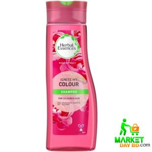 Herbal Essences Rose Extract Ignite My Colour Shampoo 400ml – For vibrant, color-treated hair with a delicate rose fragrance.