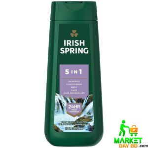 Irish Spring 5-in-1 Body Wash 591ml – All-in-One Clean for Men from USA