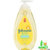 Johnson's Top-to-Toe Hair & Body Baby Bath – 500ml (Indonesia), gentle and tear-free baby cleanser.