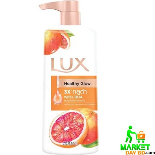 Lux Healthy Glow Body Wash 500ml – Nourishment and Radiance for Glowing Skin