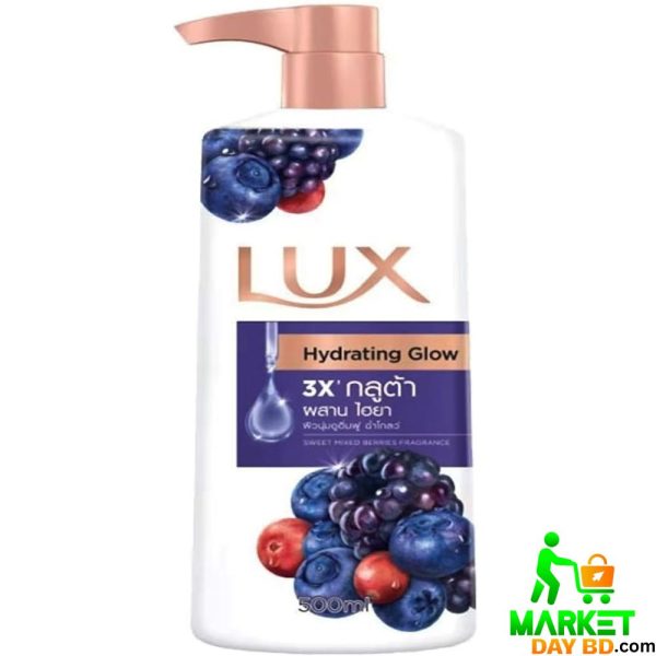 Lux Hydrating Glow Body Wash 500ml – Gentle Hydration and Radiance from Thailand