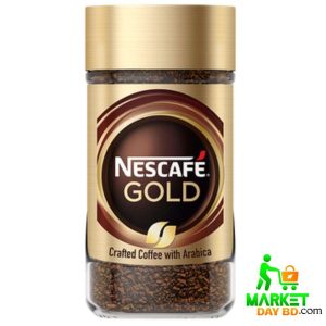 Nescafé Gold Instant Coffee 50g – Smooth and rich premium coffee in a compact jar, perfect for personal use.