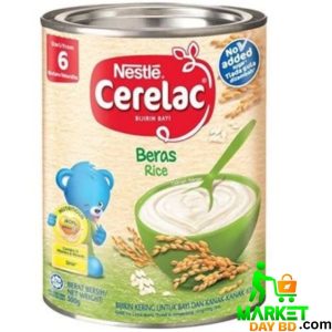 Nestle Cerelac Rice Tin 500g – Nutritious and Gentle Rice Cereal for Babies