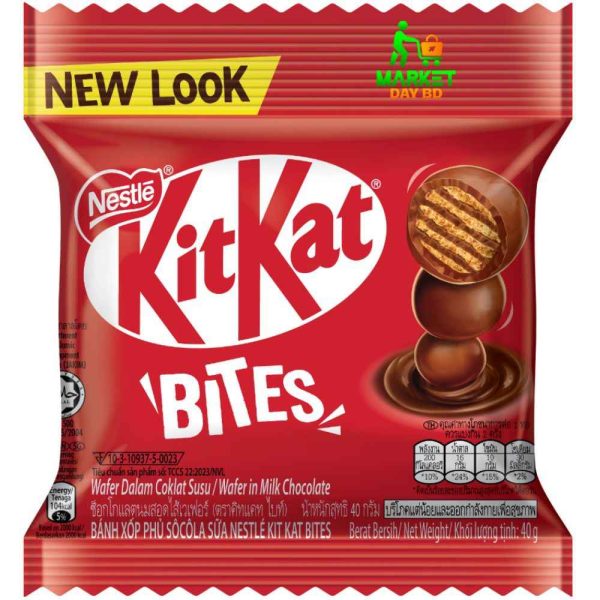 Nestlé KITKAT Bites (40g) – Bite-Sized Chocolate Wafer Treats