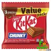 Nestlé KitKat Chunky Wafer Milk Chocolate 114g – A larger, chunkier KitKat with crispy wafer layers coated in smooth milk chocolate.