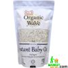 Organic Wave Instant Baby Oat 500gm – 100% Organic Wholegrain Oat Cereal for Babies (Made in Finland)