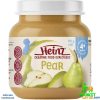 Heinz Baby Pear Puree 4+ Months, 110g glass jar with fresh pear imagery.