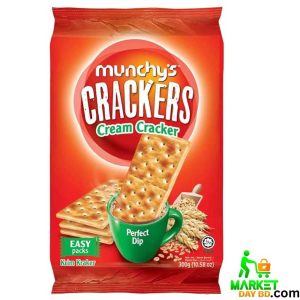 Munchy's Cream Crackers 300g – Light and Crispy Biscuits for Everyday Snacking