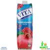 Vita Pomegranate Juice 1L Tetra Pak featuring fresh pomegranate imagery.